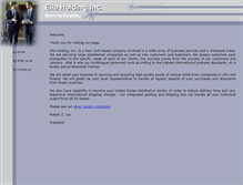 Tablet Screenshot of ellaholding.com